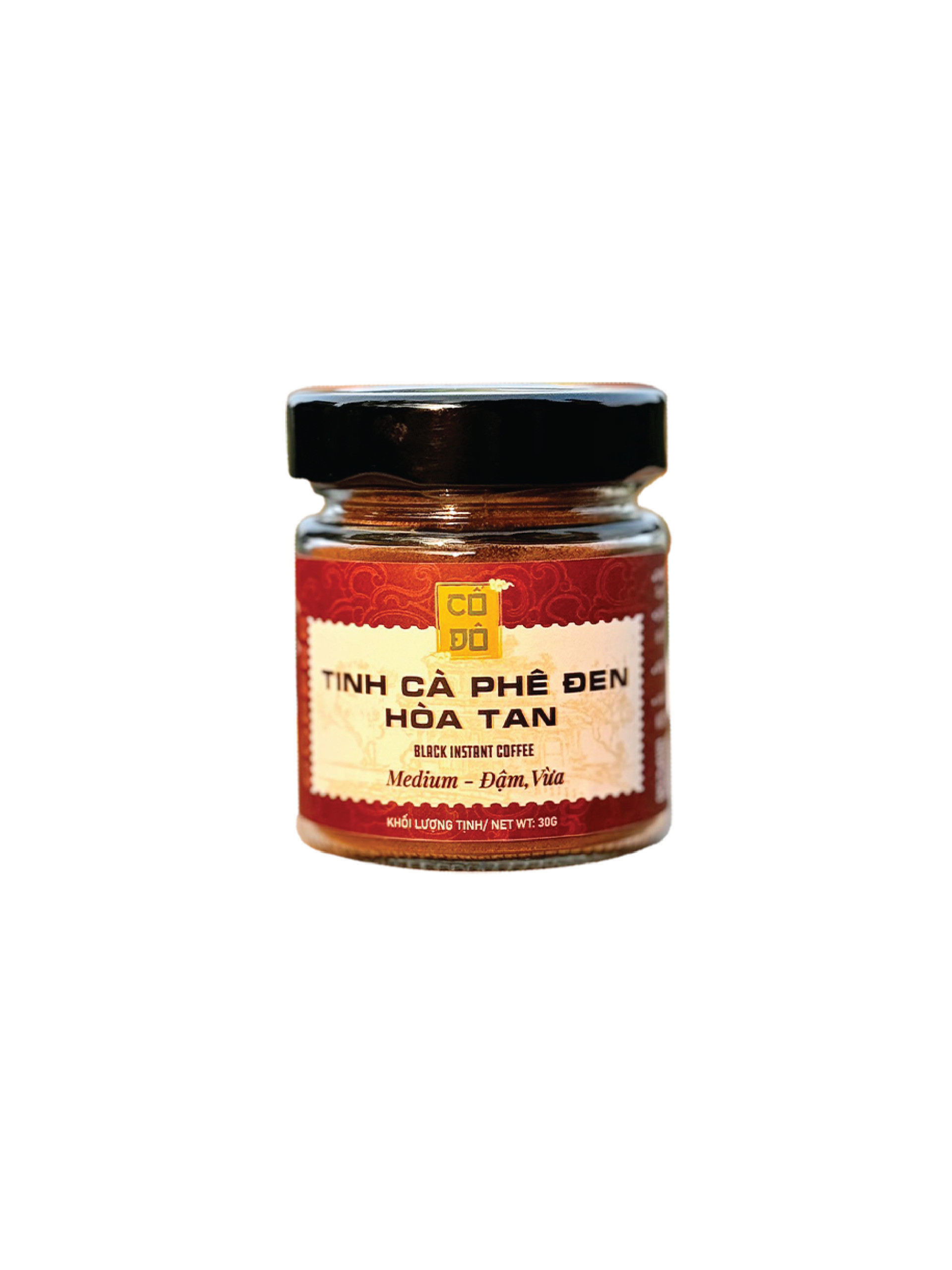 Tinh Cà Phê Hòa Tan Đen Cố Đô - Gu Vừa