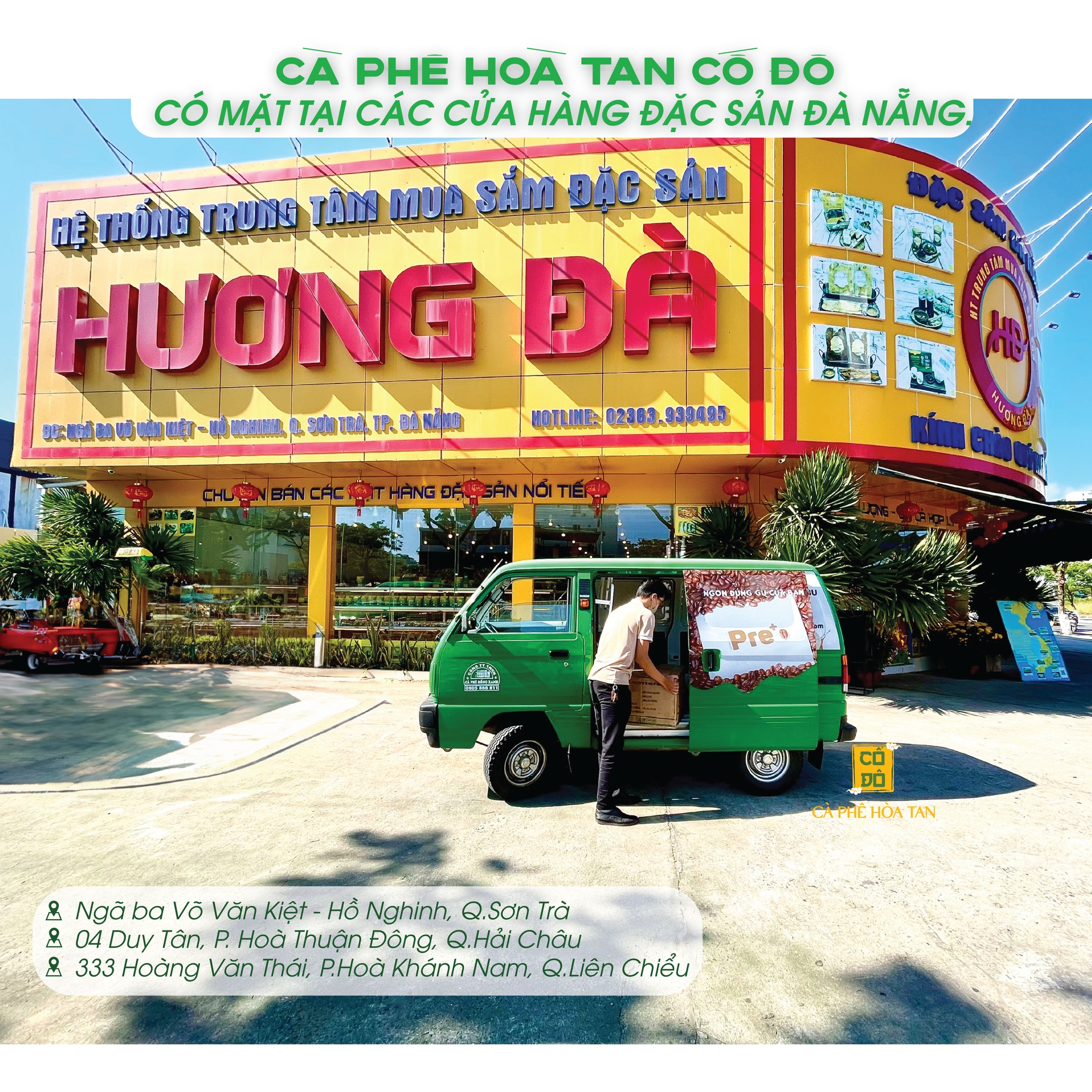 CÀ PHÊ HOÀ TAN CỐ ĐÔ CÓ MẶT TẠI CÁC CỬA HÀNG ĐẶC SẢN ĐÀ NẴNG